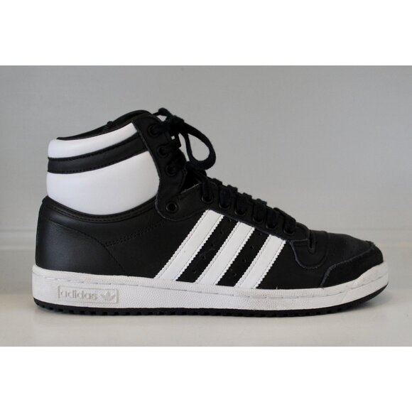 ADIDAS Top Ten Black & White High Top Sneakers Shoes, Size Men\'s 8 main image 11